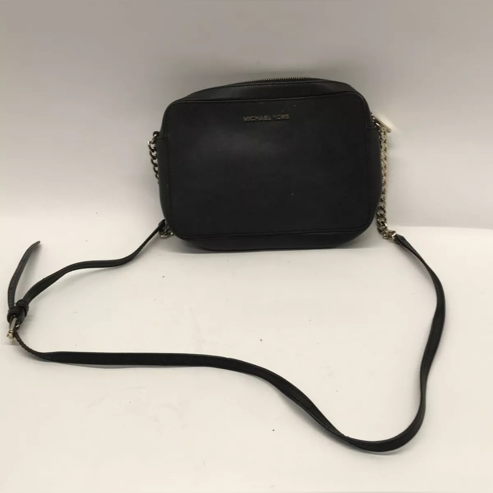 Michael Kors black crossbody bag.